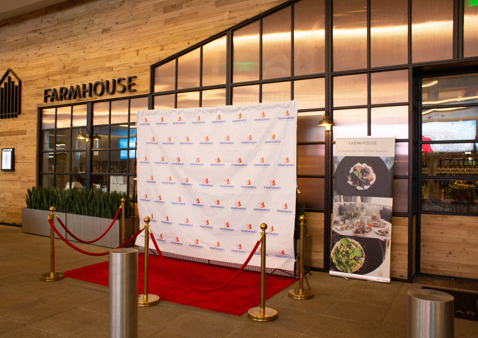 Farmhouse LA brand partnership event