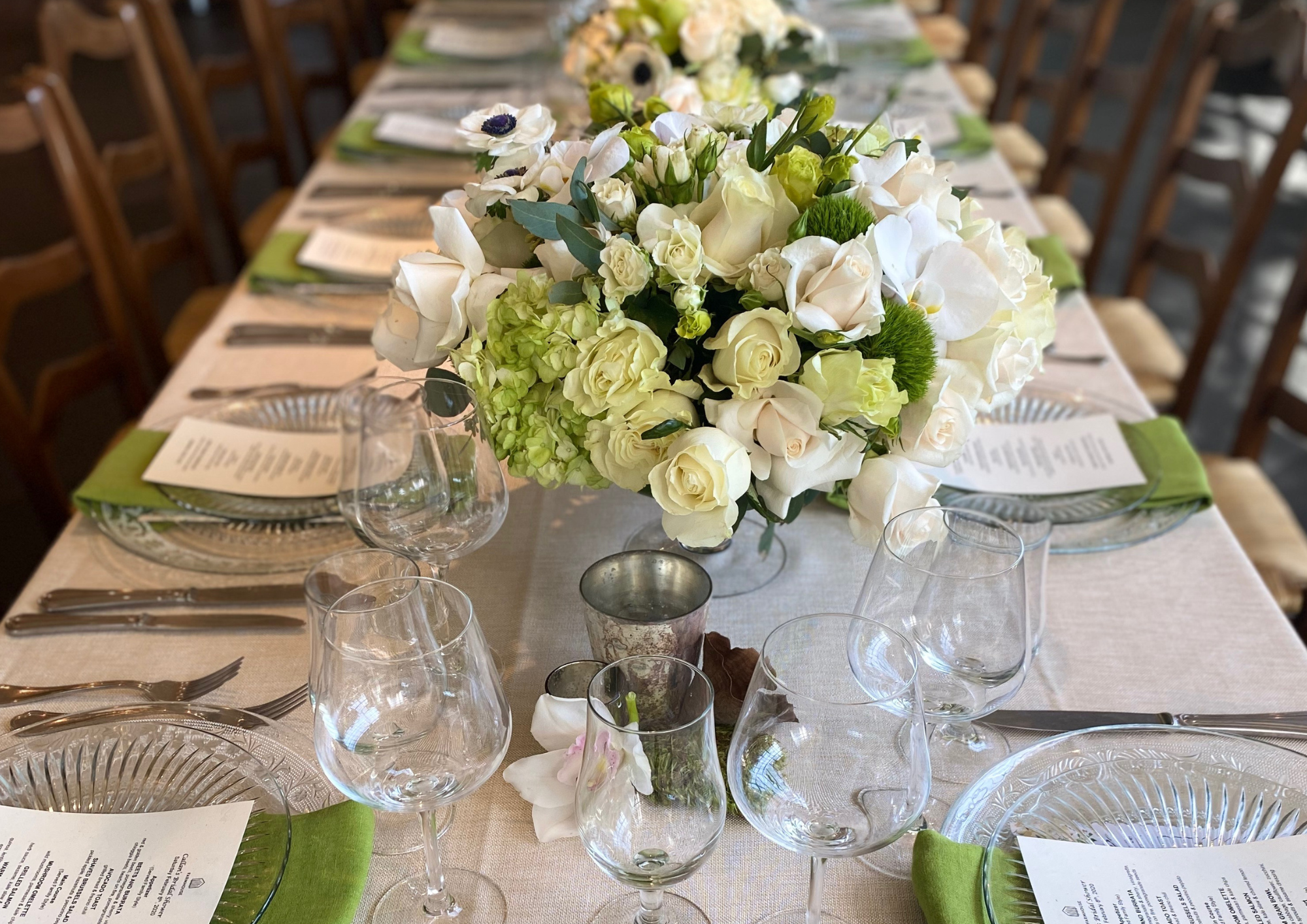 Venue banquet dining event